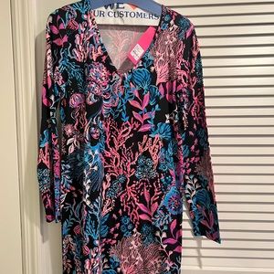 Lily Pulitzer long sleeve dress xs. New with tags